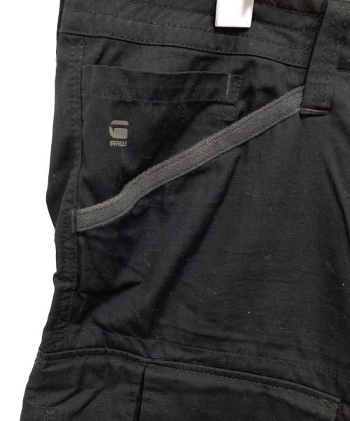 G-STAR RAW（ジースターロゥ）G-STAR RAW (ジースターロゥ) JUNGLE CARGO SHORT/ミリタリーハーフパンツ ブラック サイズ:32の古着・服飾アイテム