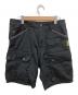 G-STAR RAW（ジースターロゥ）の古着「JUNGLE CARGO SHORT/ミリタリーハーフパンツ」｜ブラック