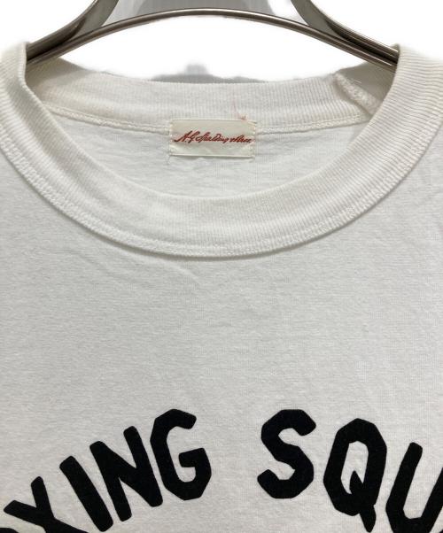 A.G.SPALDING（エージーシポルティング）A.G.SPALDING (エージーシポルティング) USS TENNESSEEプリントTシャツ ホワイト サイズ:38の古着・服飾アイテム