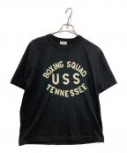 A.G.SPALDINGエージーシポルティング）の古着「USS TENNESSEEプリントTシャツ」｜ブラック