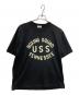 A.G.SPALDING（エージーシポルティング）の古着「USS TENNESSEEプリントTシャツ」｜ブラック