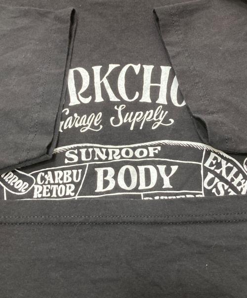 PorkChop（ポークチョップ）PORKCHOP (ポークチョップ) プリントTシャツ ブラック サイズ:Mの古着・服飾アイテム