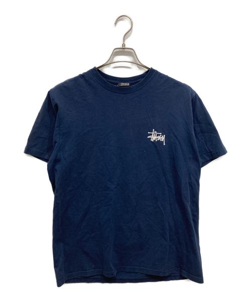 stussy（ステューシー）stussy (ステューシー) プリントTシャツ ネイビー サイズ:Mの古着・服飾アイテム