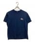 stussy（ステューシー）の古着「プリントTシャツ」｜ネイビー