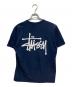 stussy (ステューシー) プリントTシャツ ネイビー サイズ:M：6000円