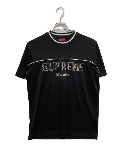 SUPREME（シュプリーム）Supreme (シュプリーム) Dazzle Warm Up Top ブラック サイズ:Sの古着・服飾アイテム