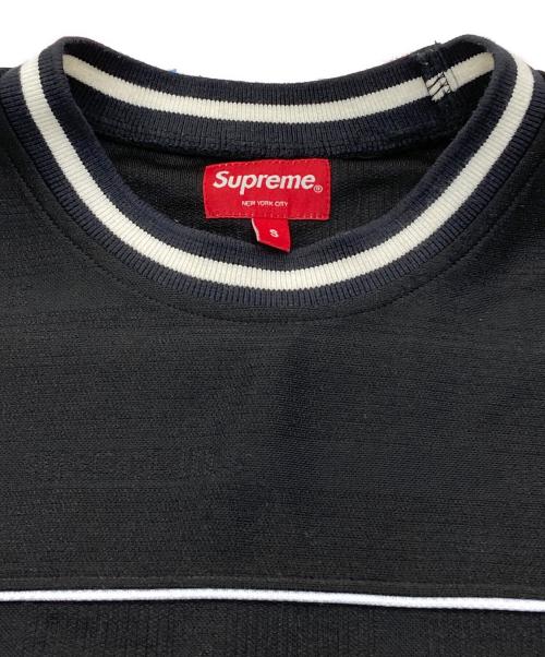 SUPREME（シュプリーム）Supreme (シュプリーム) Dazzle Warm Up Top ブラック サイズ:Sの古着・服飾アイテム