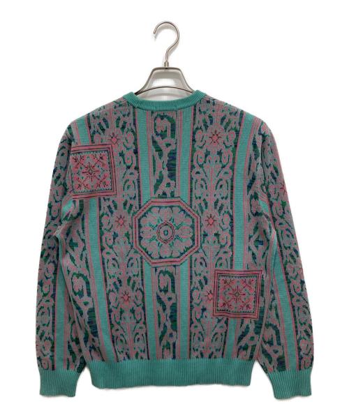SUPREME（シュプリーム）Supreme (シュプリーム) Tapestry Sweater/総柄ニット グリーン サイズ:Sの古着・服飾アイテム