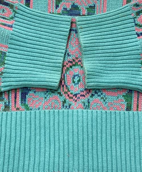 SUPREME（シュプリーム）Supreme (シュプリーム) Tapestry Sweater/総柄ニット グリーン サイズ:Sの古着・服飾アイテム