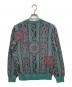 Supreme (シュプリーム) Tapestry Sweater/総柄ニット グリーン サイズ:S：14000円