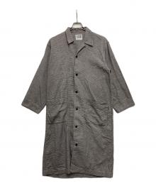 Y's for living（ワイズフォーリビング）の古着「ステンカラーコート」｜グレー