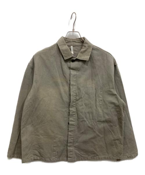 USED（ユーズド）USED (ユーズド) ユーロワークジャケット グレー サイズ:54の古着・服飾アイテム