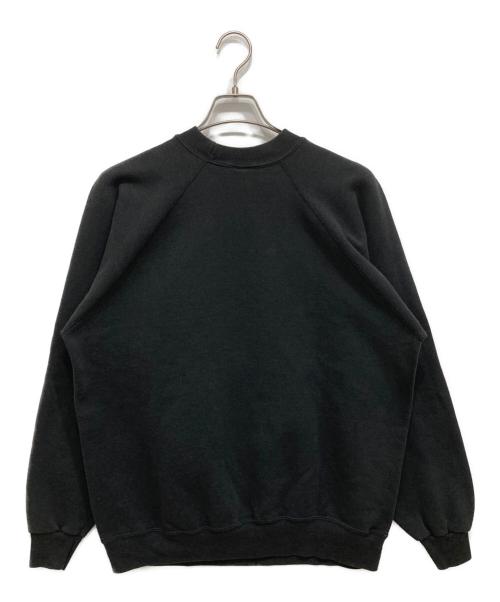 Hanes（ヘインズ）Hanes (ヘインズ) 90’sプリントスウェット ブラック サイズ:XLの古着・服飾アイテム