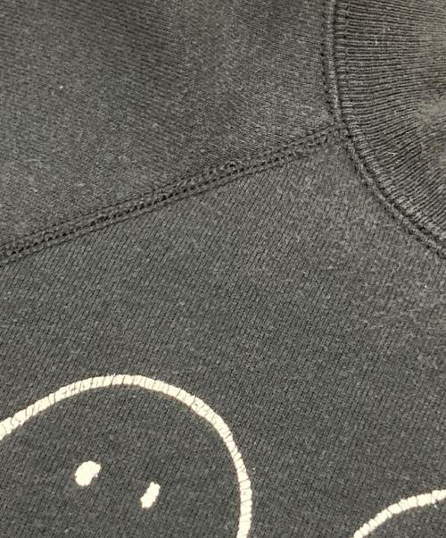 Hanes（ヘインズ）Hanes (ヘインズ) 90’sプリントスウェット ブラック サイズ:XLの古着・服飾アイテム