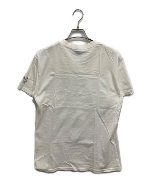 stussy（ステューシー）stussy (ステューシー) プリントTシャツ ホワイト サイズ:Mの古着・服飾アイテム