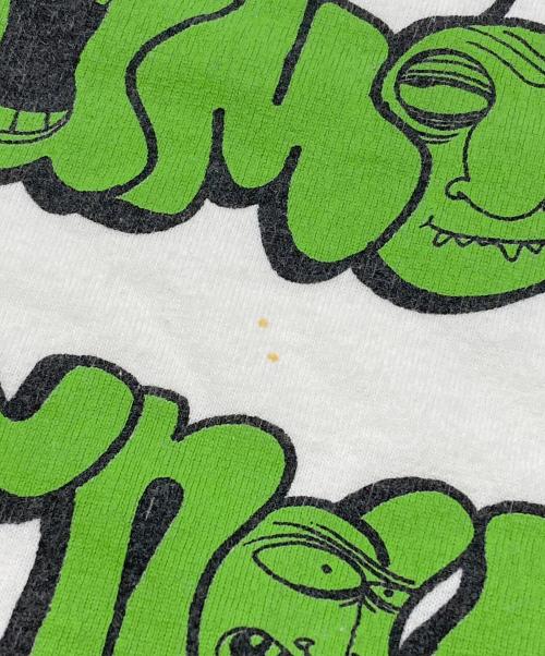 stussy（ステューシー）stussy (ステューシー) プリントTシャツ ホワイト サイズ:Mの古着・服飾アイテム