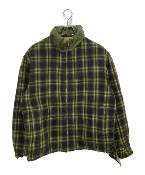 USED（ユーズド）USED (ユーズド) チェックジャケット ブラック サイズ:不明の古着・服飾アイテム