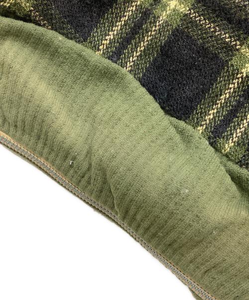 USED（ユーズド）USED (ユーズド) チェックジャケット ブラック サイズ:不明の古着・服飾アイテム