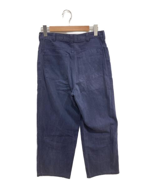 COMME des GARCONS HOMME（コムデギャルソン オム）COMME des GARCONS HOMME (コムデギャルソン オム) 80’sコットンワイドパンツ ネイビー サイズ:Sの古着・服飾アイテム