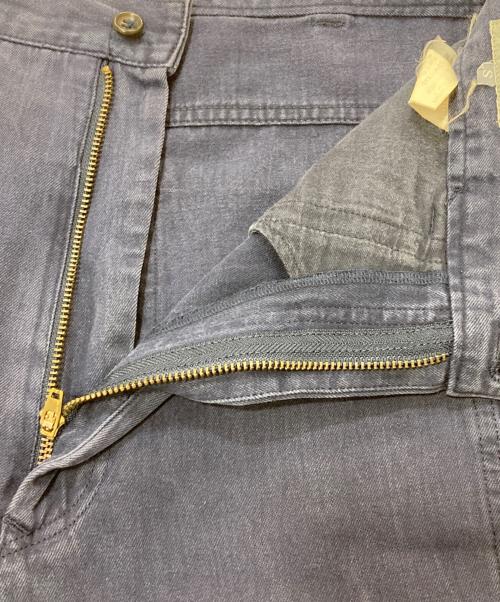 COMME des GARCONS HOMME（コムデギャルソン オム）COMME des GARCONS HOMME (コムデギャルソン オム) 80’sコットンワイドパンツ ネイビー サイズ:Sの古着・服飾アイテム