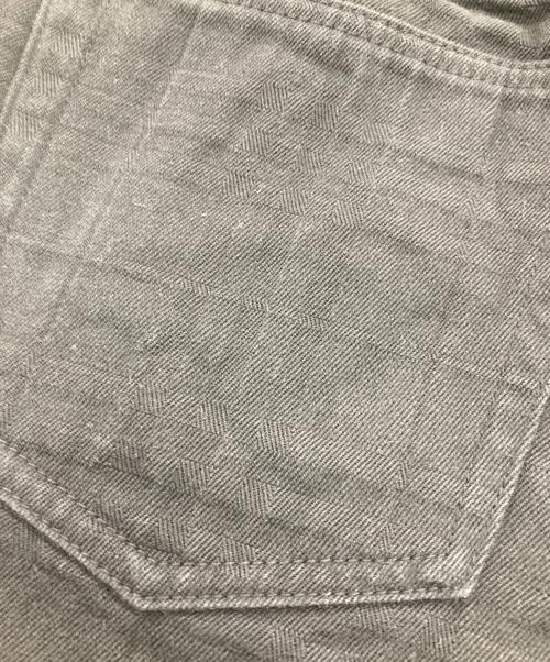 BURBERRY BLACK LABEL（バーバリーブラックレーベル）BURBERRY BLACK LABEL (バーバリーブラックレーベル) ノバチェック柄デニムパンツ ブラック サイズ:79の古着・服飾アイテム