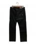 BURBERRY BLACK LABEL (バーバリーブラックレーベル) ノバチェック柄デニムパンツ ブラック サイズ:79：7000円