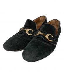 JIMMY CHOO（ジミーチュウ）の古着「ビットローファー」｜ブラック