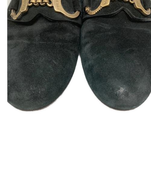JIMMY CHOO（ジミーチュウ）JIMMY CHOO (ジミーチュウ) ビットローファー ブラック サイズ:40の古着・服飾アイテム