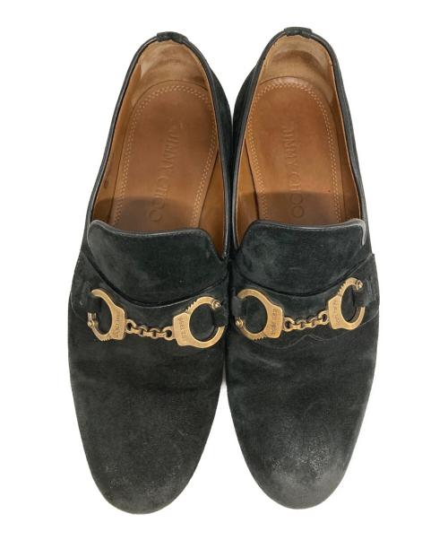 JIMMY CHOO（ジミーチュウ）JIMMY CHOO (ジミーチュウ) ビットローファー ブラック サイズ:40の古着・服飾アイテム
