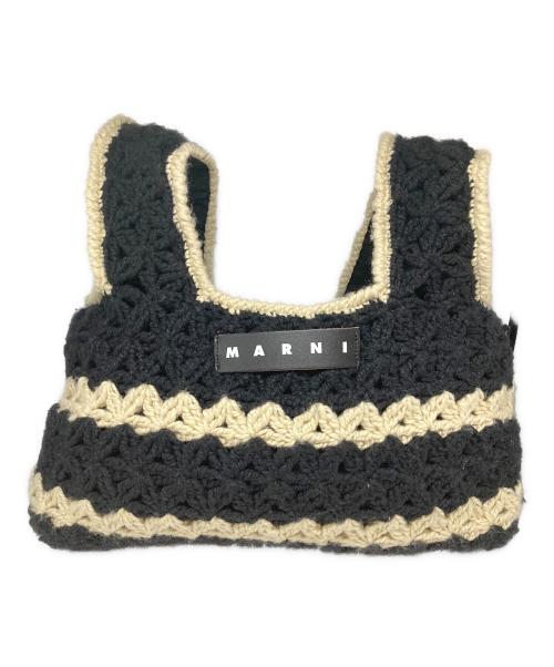 MARNI（マルニ）MARNI (マルニ) クロシェバッグ ブラックの古着・服飾アイテム