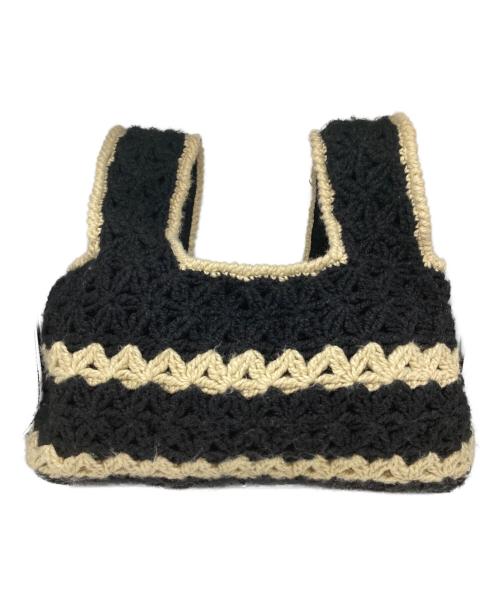MARNI（マルニ）MARNI (マルニ) クロシェバッグ ブラックの古着・服飾アイテム