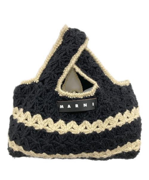 MARNI（マルニ）MARNI (マルニ) クロシェバッグ ブラックの古着・服飾アイテム