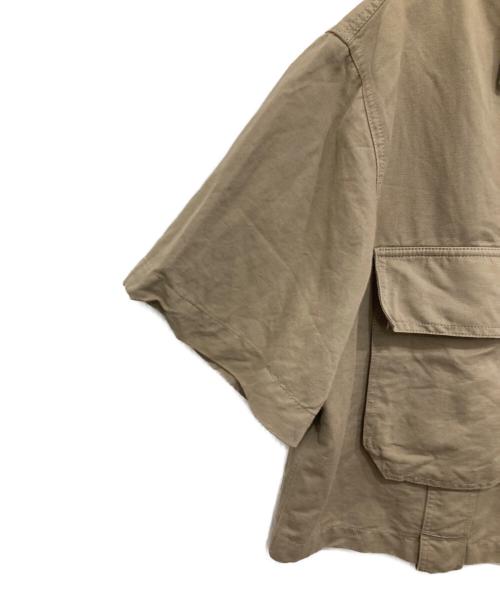 DIESEL（ディーゼル）DIESEL (ディーゼル) 半袖ミリタリーシャツ カーキ サイズ:Sの古着・服飾アイテム