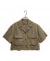 DIESEL（ディーゼル）の古着「半袖ミリタリーシャツ」｜カーキ
