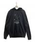 Maison Margiela（メゾンマルジェラ）の古着「カレンダーグラフィック ロゴ スウェットパーカー」｜ブラック