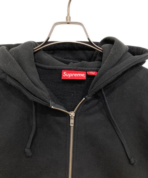 SUPREME（シュプリーム）Supreme (シュプリーム) Double Hood Facemask Zip Up Hooded Sweatshirt ブラック サイズ:Lの古着・服飾アイテム