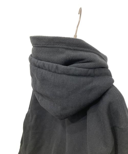 SUPREME（シュプリーム）Supreme (シュプリーム) Double Hood Facemask Zip Up Hooded Sweatshirt ブラック サイズ:Lの古着・服飾アイテム