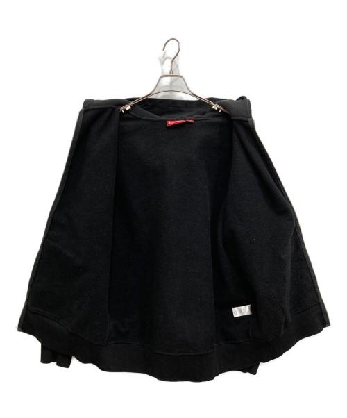 SUPREME（シュプリーム）Supreme (シュプリーム) Double Hood Facemask Zip Up Hooded Sweatshirt ブラック サイズ:Lの古着・服飾アイテム
