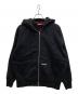 Supreme（シュプリーム）の古着「Double Hood Facemask Zip Up Hooded Sweatshirt」｜ブラック