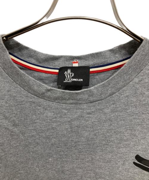 MONCLER GRENOBLE（モンクレール グルノーブル）MONCLER GRENOBLE (モンクレール グルノーブル) ロングスリーブカットソー グレー サイズ:Lの古着・服飾アイテム