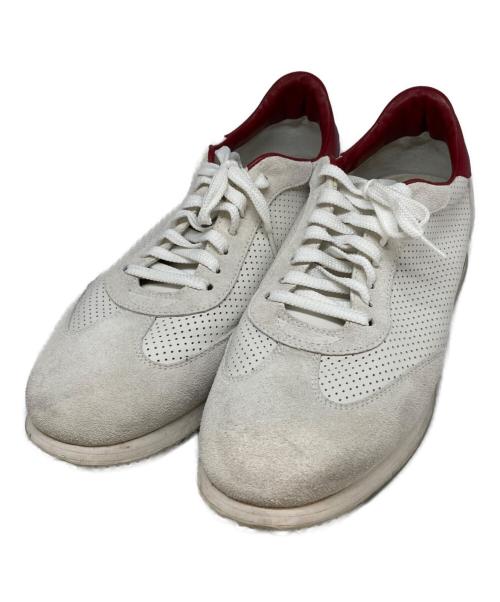 BRUNELLO CUCINELLI（ブルネロクチネリ）BRUNELLO CUCINELLI (ブルネロクチネリ) レザースニーカー ホワイト サイズ:43の古着・服飾アイテム