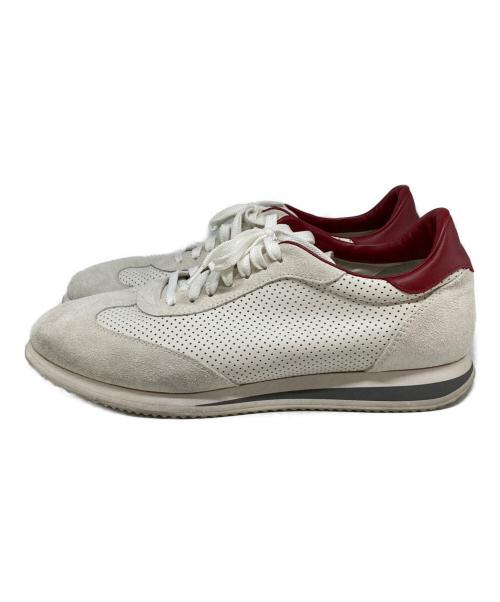 BRUNELLO CUCINELLI（ブルネロクチネリ）BRUNELLO CUCINELLI (ブルネロクチネリ) レザースニーカー ホワイト サイズ:43の古着・服飾アイテム