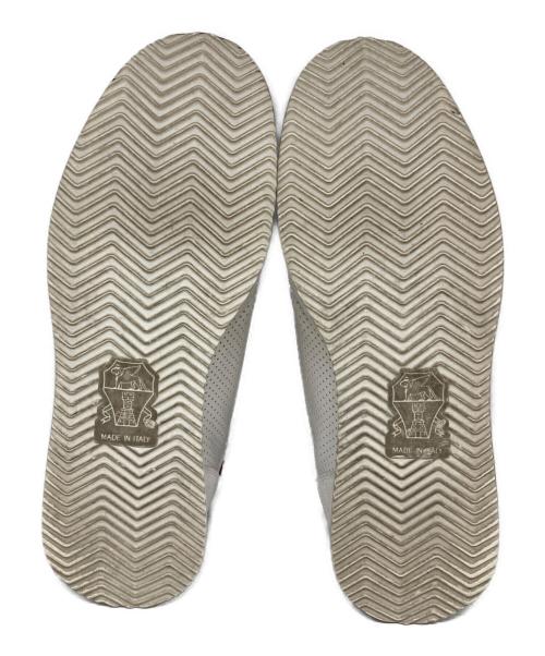 BRUNELLO CUCINELLI（ブルネロクチネリ）BRUNELLO CUCINELLI (ブルネロクチネリ) レザースニーカー ホワイト サイズ:43の古着・服飾アイテム