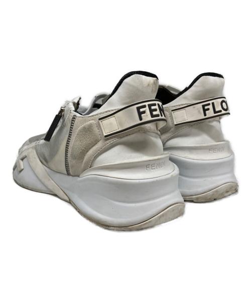 FENDI（フェンディ）FENDI (フェンディ) FLOW/ローカットスニーカー ホワイト サイズ:9の古着・服飾アイテム