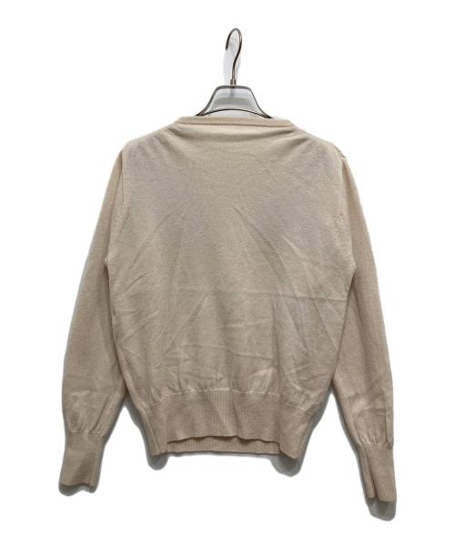 TOGA PULLA（トーガ プルラ）TOGA PULLA (トーガ プルラ) メッシュレイヤードニット ホワイト サイズ:36の古着・服飾アイテム