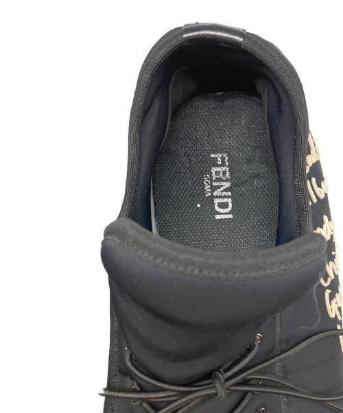 FENDI（フェンディ）FENDI (フェンディ) FANTASTIC/ファンタスティック スニーカー ブラック サイズ:８　１/2の古着・服飾アイテム