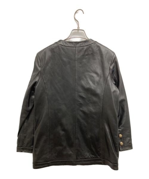 GRACE CLASS（グレースクラス）GRACE CLASS (グレースクラス) レザージャケット ブラック サイズ:36の古着・服飾アイテム