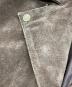 中古・古着 GRANCY (グランシー) Distressed Suede Rider's Jacket ブラウン サイズ:L：25000円