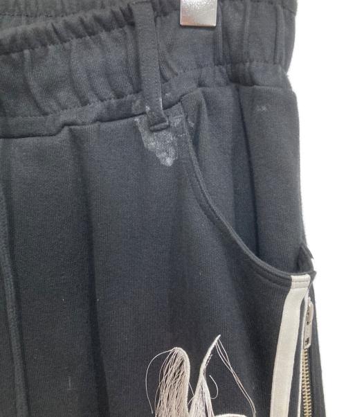 GRANCY（グランシー）GRANCY (グランシー) Zipdesign Schroedinger Track Pants ブラック サイズ:Lの古着・服飾アイテム