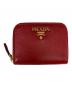 PRADA（プラダ）の古着「サフィアーノ コインケース」｜レッド
